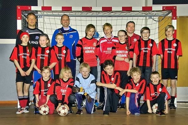 Efnilegir fótboltmenn í Súðavík