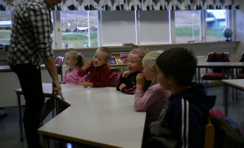 0. bekkur byrjar í skólanum