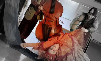 Möguleikhúsið lék við hvern sinn fingur í Súðavíkurskóla