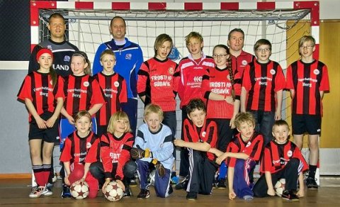 Efnilegir fótboltmenn í Súðavík