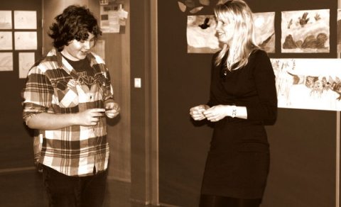 Egill Bjarni fær viðurkenningu fyrir frumsamið lag í Nótunni