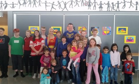 Skemmtileg heimsókn