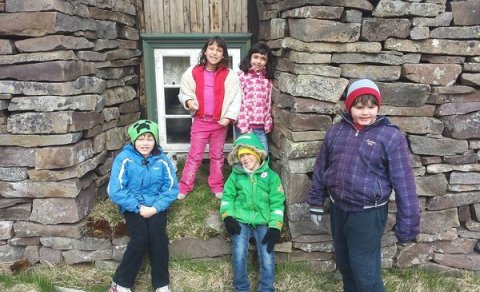 Skólaferðalag í Reykjanes